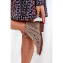Dámske členkové topánky HY51-185 Béžová - S.Barski
