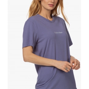 Dámske tričko Lounge QS6756E - VDD - Čučoriedková - Calvin Klein