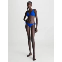 Dámska plavková podprsenka BIKINI KW0KW02041 C66 modrá - Calvin Klein