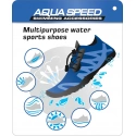 ŠPORT Plavecká obuv Agama 638 Tmavomodrá s čiernou - AQUA SPEED