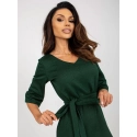 Dámske šaty LK SK 507883.88 tmavo zelená - Lakerta
