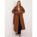 Dámsky kabát LK CZ 509786.99 Svetlo hnedý - LAKERTA