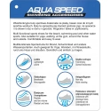 ŠPORT Plavecká obuv Agama 638 Tmavomodrá s čiernou - AQUA SPEED