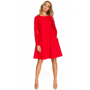 Dámske šaty S137 červené - Stylove S