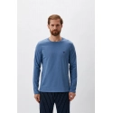 Pánske pyžamo 111791 4R567 61436 tm. modré - Emporio Armani