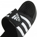 Pánske žabky Adissage M F35580 Čierna s bielou - Adidas
