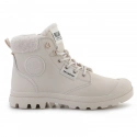 Dámske zateplené členkové topánky Pampa Hi Snow Warm W 94380-175-M Ecru - Palladium
