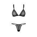 Dámsky sexi set Wet Me 2-Pcs Set čierny - Obsessive