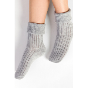 Dámske ponožky na spanie 067 sv. šedá - Steven