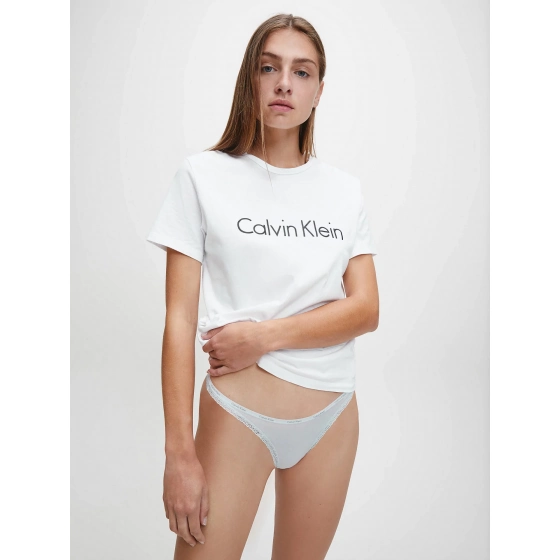 Tangá D3445E-8ZW modrá - Calvin Klein