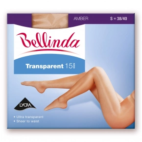 Dámske pančuchové nohavice TRANSPARENT 15 DEN - BELLINDA