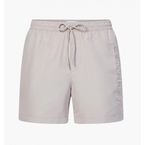 Pánske kúpacie kraťasy - KM00718 ABM - béžová - Calvin Klein