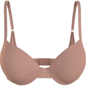 Dámska podprsenka LIGHTLY LINED DEMI 000QF9005E FSR make-up - Calvin Klein