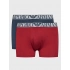 Pánske boxerky 2PACK 111769 3F720 15876 tm. modro-vínové - Emporio Armani