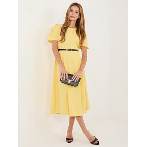 Dámske šaty MI SK A2328.91 žlté - New Collection
