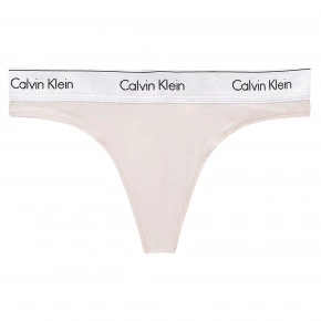 Dámská tanga Modern Cotton Metallic QF6136E-VJS - Calvin Klein