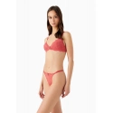 Dámske tangá 163826 3F206 03051 koralové - Emporio Armani