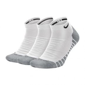 Unisex ponožky Everyday Max Cushion No-Show 3Pak SX6964-100 biele - Nike