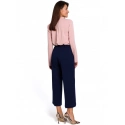 Dámske nohavice S139 Tmavomodrá - Stylove