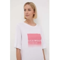 Dámska nočná košeľa 164687 4R255 00010 biele - Emporio Armani