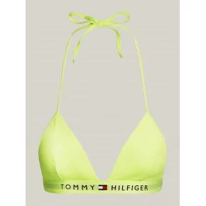 Dámska plavková podprsenka UW0UW04109 LT3 neón. žltá - Tommy Hilfiger
