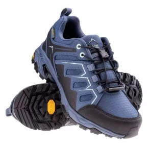 Unisex trekové topánky Euren Low Wp WOS 92800490700 Tmavomodrá s tyrkys - Elbrus