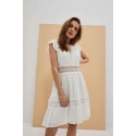 Dámske šaty L-SU-4045 biele - Moodo