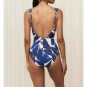 Dámske jednodielne plavky Summer Allure OWP 01 tmavo modré - Triumph