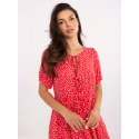 Dámske šaty D73771M30466A červené - Sublevel