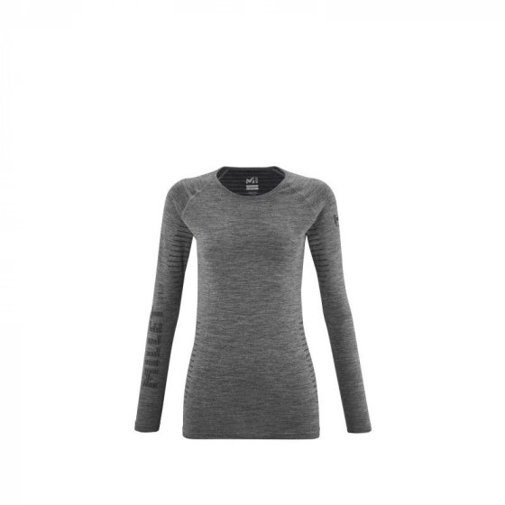 Dámske termotriko Dryn Warm šedé melírované - Millet