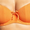 Dámsky horný diel plaviek Golden Hour Scoop Bikini SW1624 Oranžová - Panache