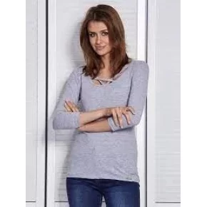 Dámska blúzka CZ BZ 1417.97 Svetlosivá - FPrice