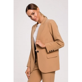 Dámske sako M602 hnedé - MOE