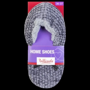Domáce papučky HOME SHOES Tmavo šedá - BELLINDA