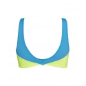 Vrchný diel plaviek KW0KW00898-CEU modrožltá - Calvin Klein