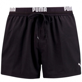 Pánske plavecké šortky Logo Short Lenght M 907659 03 čierna - Puma