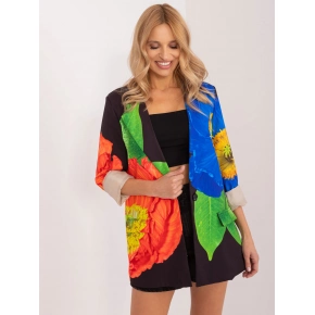 Dámske sako DHJ MA 18525 19.12x Čierna mix vzor - FPrice