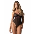 Dámske sexi body Novenes Teddy čierne - Obsessive
