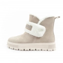 Dámske zimné členkové topánky LCJ-25-01-3739L Béžová s ecru - Lee Cooper
