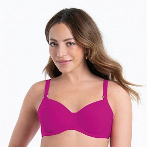 Dámska plavková podprsenka M6 8753-1 126 magenta - Anita