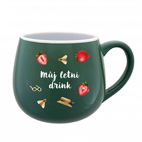 Personalizovaný keramický buclatý hrneček s letním mixem Personalizovaný keramický buclatý hrneček s letním mixem