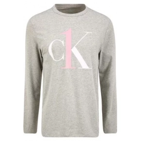 Pánske tričko NM2017E PGK šedá - Calvin Klein Pánske tričko NM2017E PGK šedá - Calvin Klein