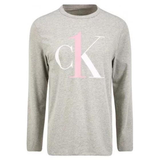 Pánske tričko NM2017E PGK šedá - Calvin Klein