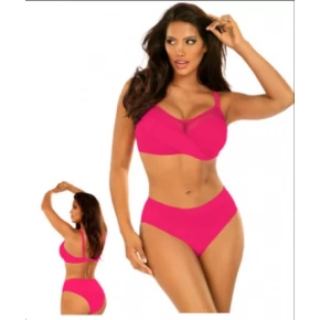 Dámske dvojdielne plavky Fashion 18 S940FA18-2d tm. ružové - Self