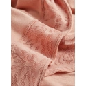 Dámsky pyžamový top L/S CURVE NECK 000QS7006E FSR make-up - Calvin Klein