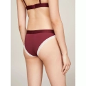 Dámske nohavičky BIKINI UW0UW04813 VLP vínové - Tommy Hilfiger