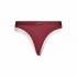 Dámske nohavičky BIKINI UW0UW04813 VLP vínové - Tommy Hilfiger
