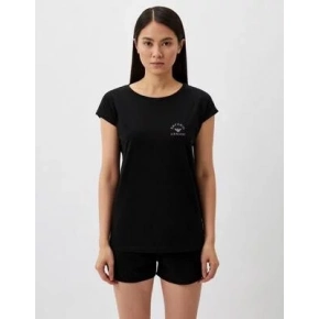 Dámske pyžamo 164794 4R223 00020 čierne - Emporio Armani