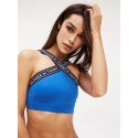 Športová podprsenka UW0UW00551-425 modrá - Tommy Hilfiger