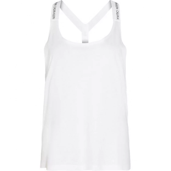 Plážový top KW0KW01002-YCD biela - Calvin Klein